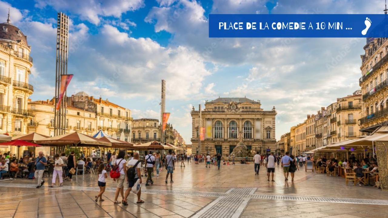 Uncourtsejour - Montpellier Gare - Parking 아파트 외부 사진